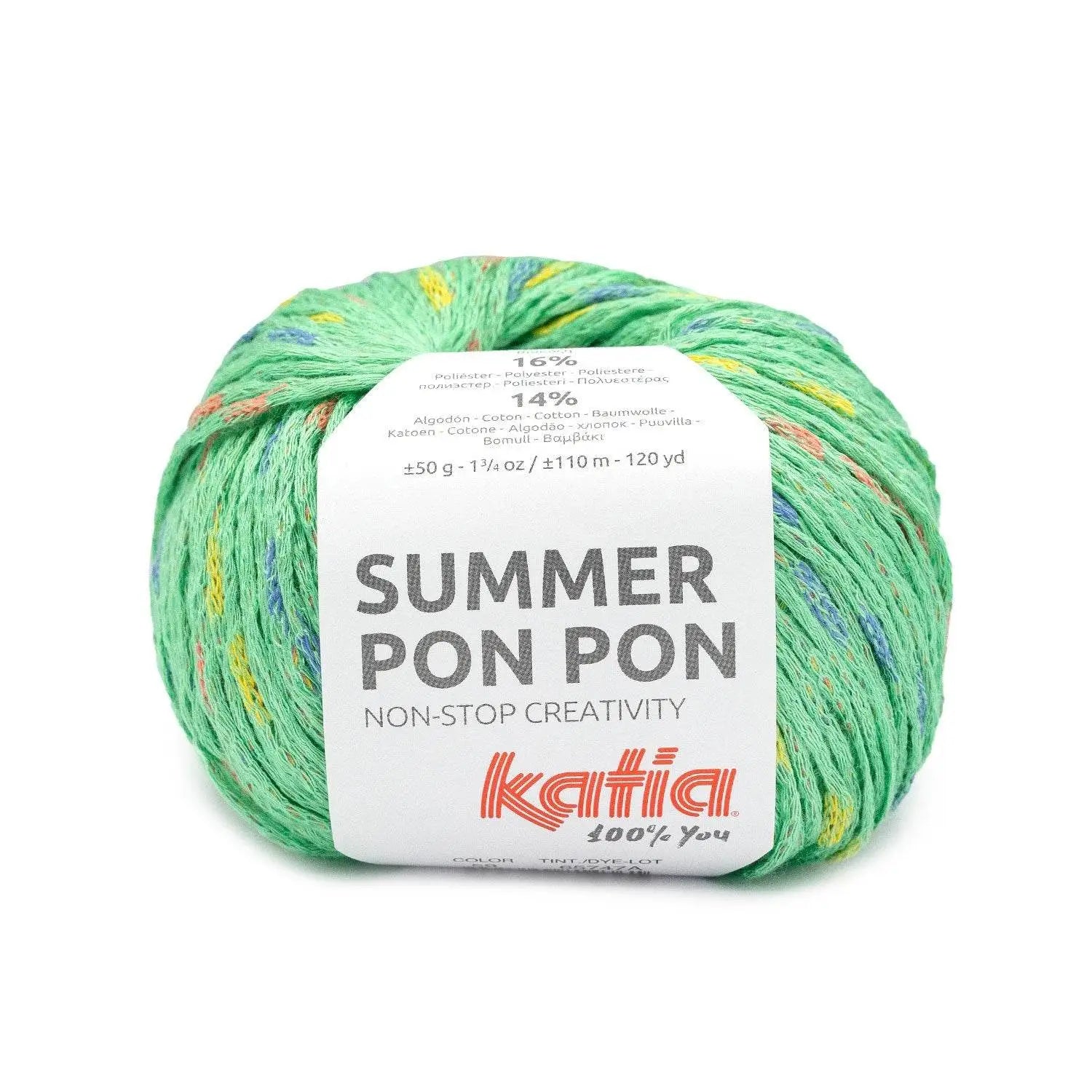 Cotone SUMMER PON PON - Katia - - LacariaRicami.Store
