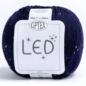 Cotone LED - GPTEX - Colore: 63 - BLU - by LacariaRicami.Store