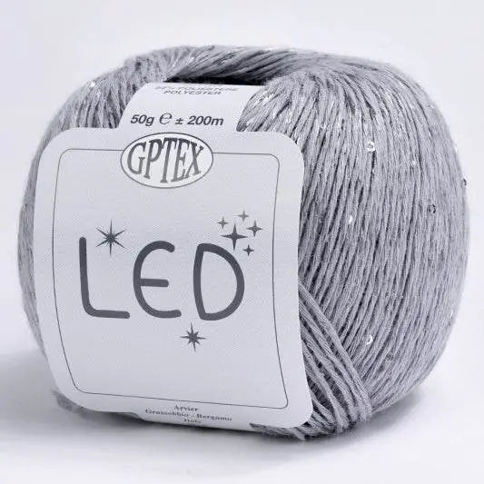 Cotone LED - GPTEX - 66 - GRIGIO - LacariaRicami.Store