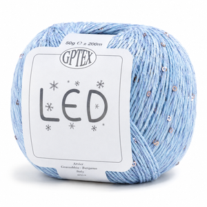 Cotone LED - GPTEX - Colore: 70 - CELESTE - by LacariaRicami.Store