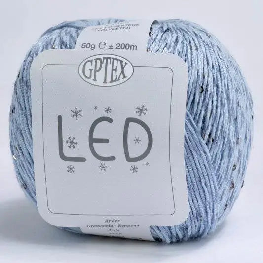 Cotone LED - GPTEX - 70 - CELESTE - LacariaRicami.Store