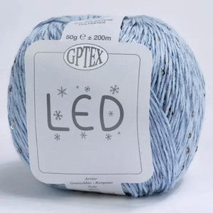 Cotone LED - GPTEX - Colore: 70 - CELESTE - by LacariaRicami.Store