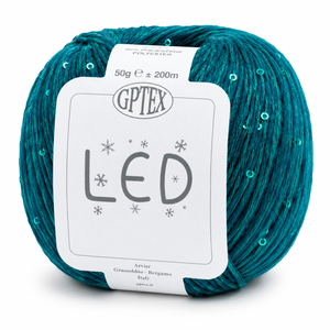 Cotone LED - GPTEX - Colore: 73 - SMERALDO - by LacariaRicami.Store
