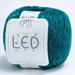 Cotone LED - GPTEX - Colore: 73 - SMERALDO - by LacariaRicami.Store