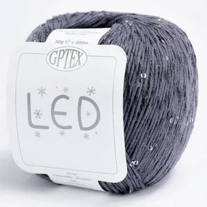 Cotone LED - GPTEX - Colore: 75 - GRIGIO SCURO - by LacariaRicami.Store