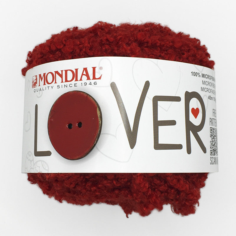 Pelliccia LOVER - MONDIAL - 526 - ROSSO - LacariaRicami.Store