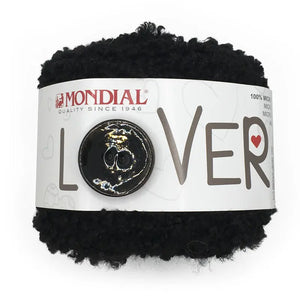 Pelliccia LOVER - MONDIAL - Colore: 535 - NERO - by LacariaRicami.Store