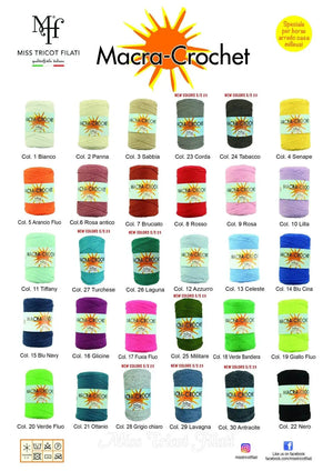 Cordino Macra-Crochet - Miss Tricot Filati - - LacariaRicami.Store