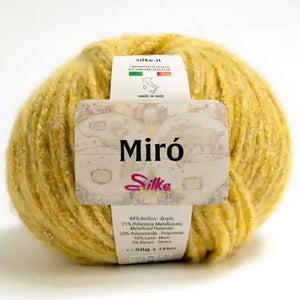 Lana MIRÒ - Silke - 0052 - GIALLO - LacariaRicami.Store