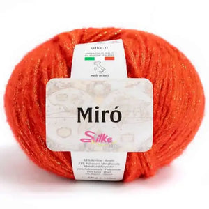 Lana MIRÒ - Silke - 0055 - ARANCIO - LacariaRicami.Store