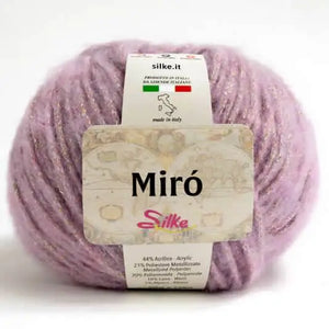 Lana MIRÒ - Silke - 0333 - ROSA - LacariaRicami.Store