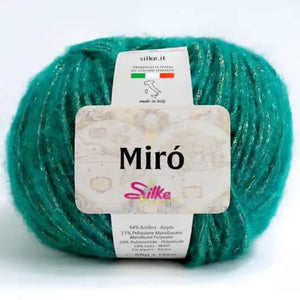 Lana MIRÒ - Silke - 0500 - VERDE - LacariaRicami.Store