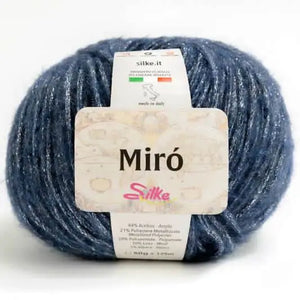 Lana MIRÒ - Silke - 0610 - BLU - LacariaRicami.Store