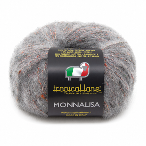 Lana/Cotone MONNALISA - Tropical Lane - Colore: 93 - GRIGIO - by LacariaRicami.Store