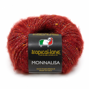 Lana/Cotone MONNALISA - Tropical Lane - Colore: 94 - BORDEAUX - by LacariaRicami.Store