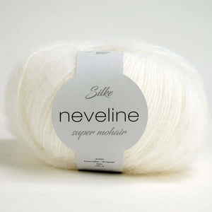 Lana NEVELINE - Silke - Colore: 100 - BIANCO - by LacariaRicami.Store