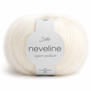 Lana NEVELINE - Silke - Colore: 100 - BIANCO - by LacariaRicami.Store