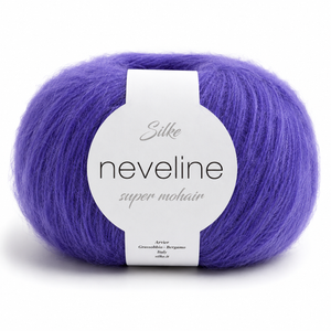 Lana NEVELINE - Silke - Colore: 638 - BLU JEANS - by LacariaRicami.Store