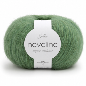Lana NEVELINE - Silke - Colore: 9112 -VERDE SALVIA - by LacariaRicami.Store