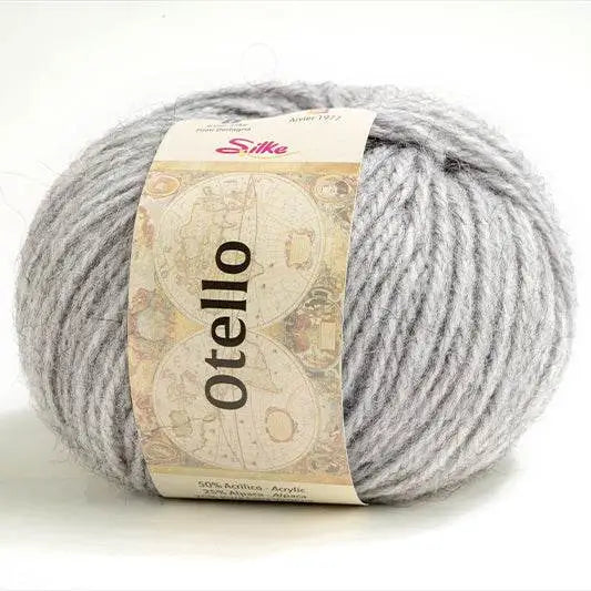 Lana Otello - Silke - 77 - GRIGIO PERLA - LacariaRicami.Store