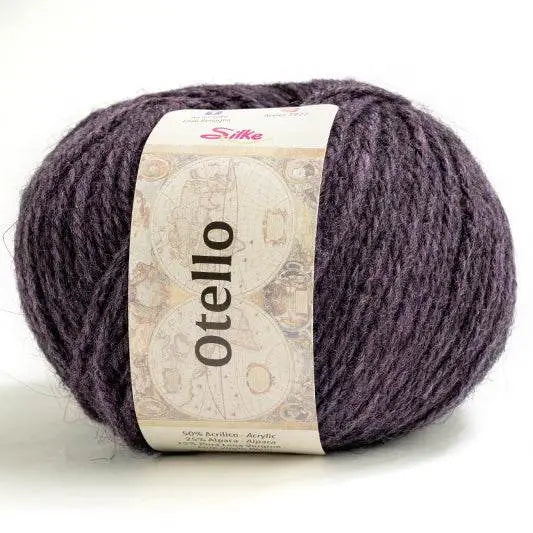 Lana Otello - Silke - 84 - PRUGNA - LacariaRicami.Store