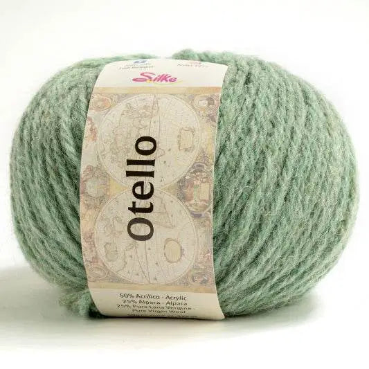 Lana Otello - Silke - 88 - VERDE ACQUA - LacariaRicami.Store