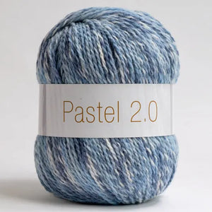 Lana Pastel 2.0 - Silke - Colore: 62 - PANNA AZZURRO BLU MULTICOLOR - by LacariaRicami.Store