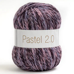 Lana Pastel 2.0 - Silke - Colore: 735 - ROSA FUCSIA MARRONE MULTICOLOR - by LacariaRicami.Store