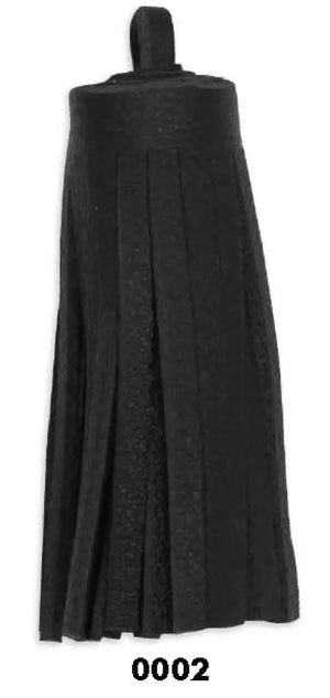 PENDENTI Borse Unicolor 6 Cm - Colore: 0002 - NERO - by LacariaRicami.Store