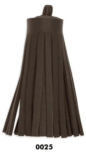 PENDENTI Borse Unicolor 6 Cm - Colore: 0025 - MARRONE - by LacariaRicami.Store