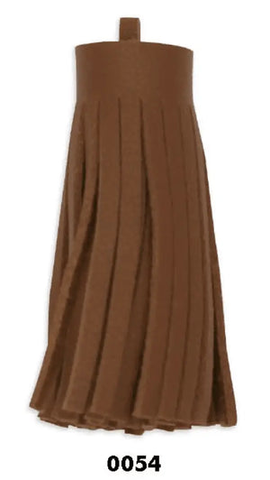 PENDENTI Borse Unicolor 6 Cm - Colore: 0054 - MARRONE CHIARO - by LacariaRicami.Store