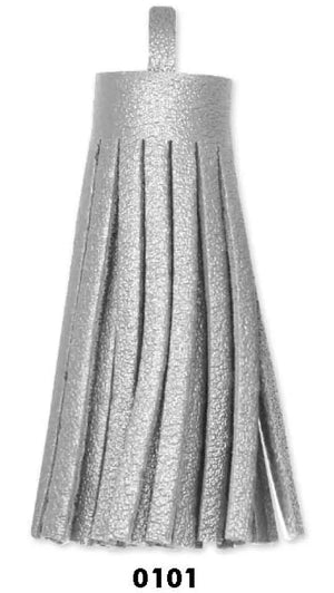 PENDENTI Borse Unicolor 6 Cm - Colore: 0101 - ARGENTO - by LacariaRicami.Store