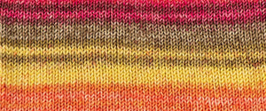 Lana PEO DELAVE’ - Silke - Colore: 05 - ARANCIO GIALLO MARRONE FUCSIA - by LacariaRicami.Store