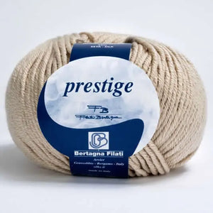 LANA Prestige - Bertagna Filati - Colore: 02 - BEIGE - by LacariaRicami.Store