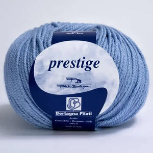 LANA Prestige - Bertagna Filati - Colore: 04 - CIELO - by LacariaRicami.Store