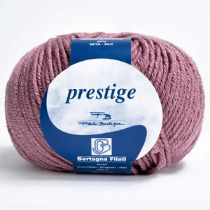 LANA Prestige - Bertagna Filati - Colore: 05 - ROSA ANTICO - by LacariaRicami.Store