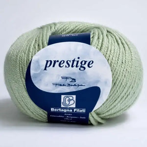 LANA Prestige - Bertagna Filati - Colore: 10 - VERDINO - by LacariaRicami.Store