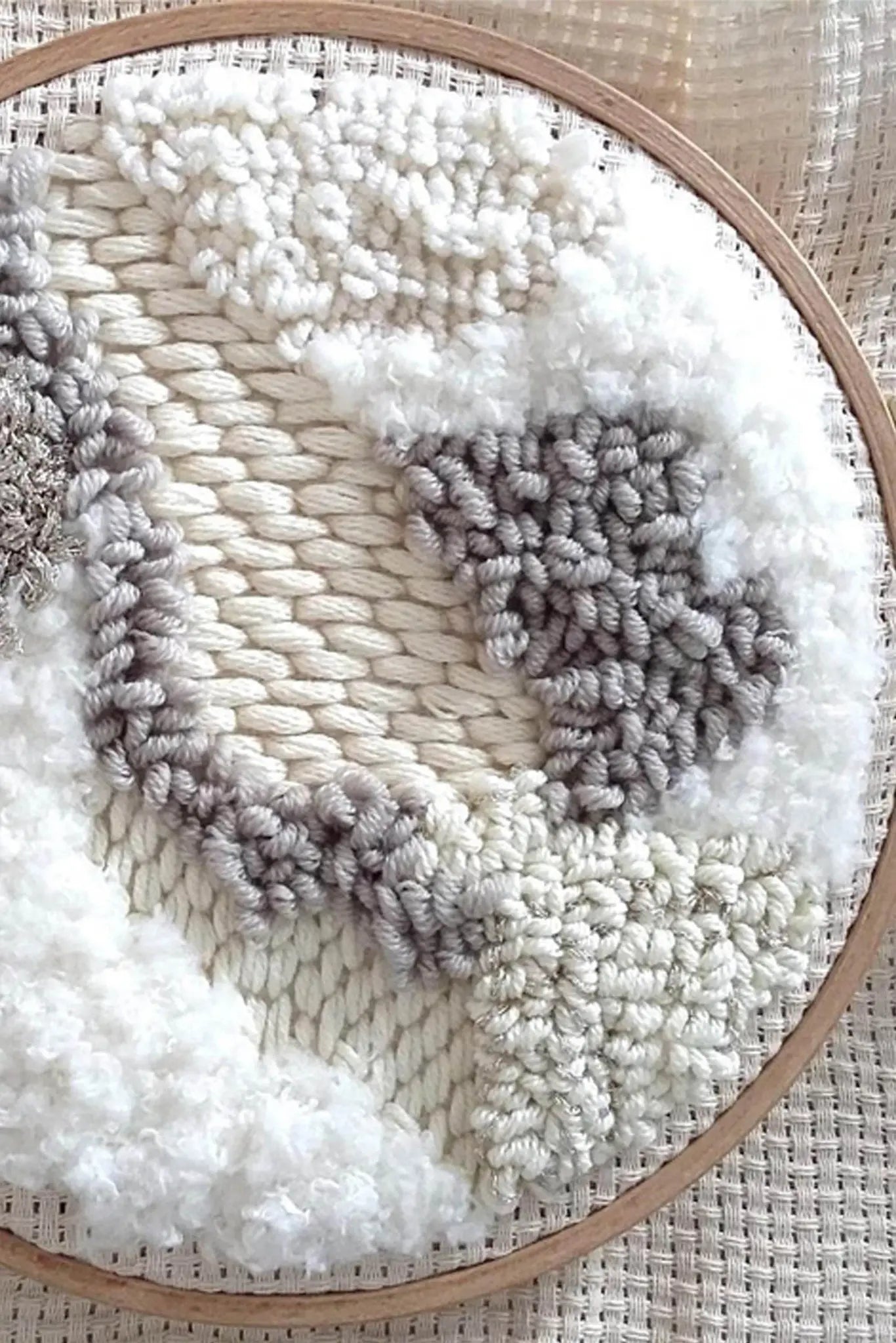 PUNCH Needle 1 Punzone + 1 Ago di Legno - DMC - - LacariaRicami.Store