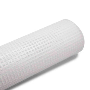 Rete FOGLIO In Plastica - MAS Srl - Colore: RETE R11 - BIANCA - 60X42 cm - by LacariaRicami.Store