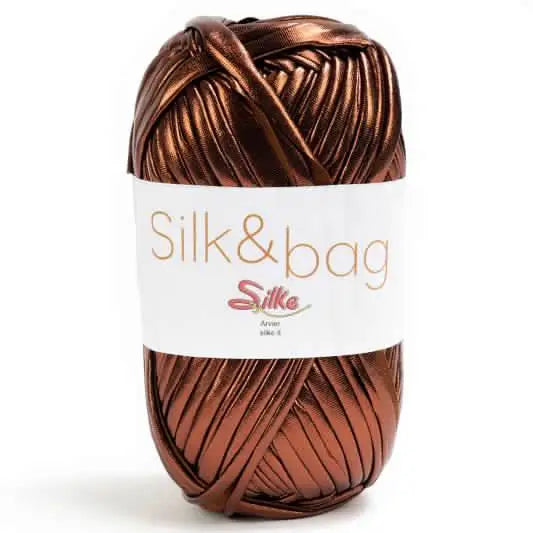 Fettuccia SILK&BAG - Silke - 0031M - RAME - LacariaRicami.Store