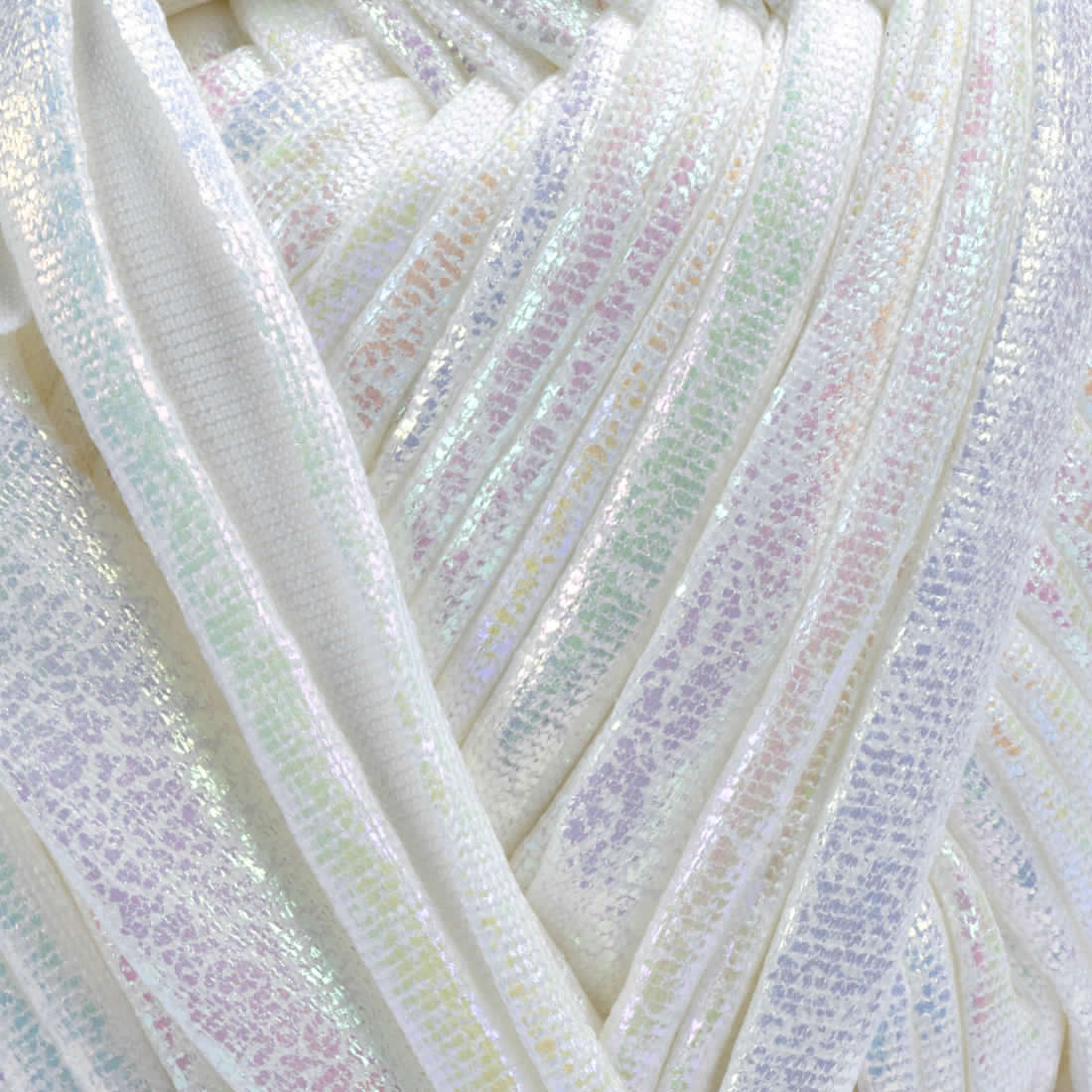 Fettuccia SILK&BAG MADREPERLA - Silke - 0001 - BIANCO MADREPERLA - LacariaRicami.Store