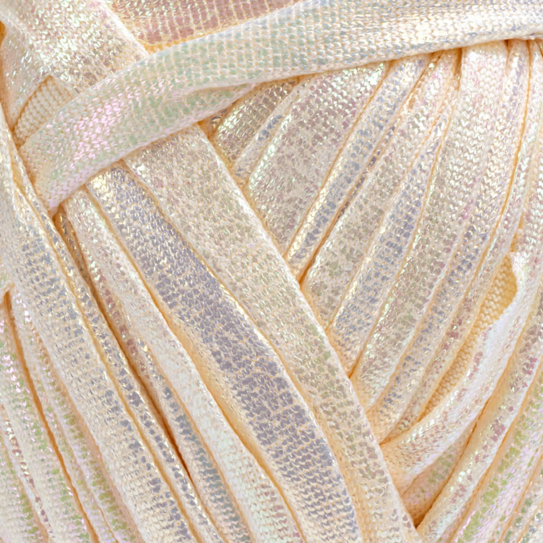 Fettuccia SILK&BAG MADREPERLA - Silke - 0002 - CREMA MADREPERLA - LacariaRicami.Store