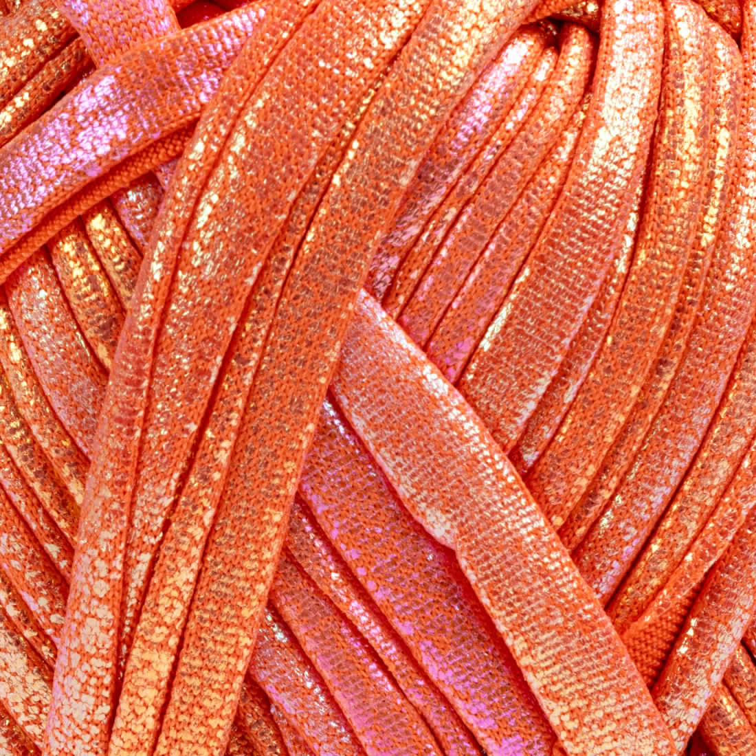 Fettuccia SILK&BAG MADREPERLA - Silke - 0009 - ALBICOCCA MADREPERLA - LacariaRicami.Store