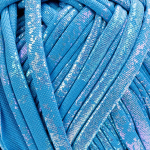 Fettuccia SILK&BAG MADREPERLA - Silke - 0011 - TURCHESE MADREPERLA - LacariaRicami.Store