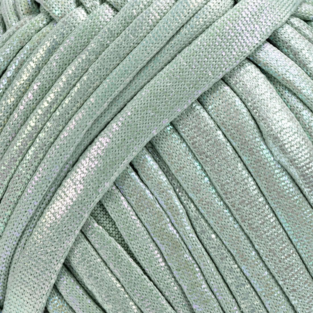 Fettuccia SILK&BAG MADREPERLA - Silke - 0013 - VERDE SALVIA MADREPERLA - LacariaRicami.Store