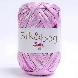 Fettuccia SILK&BAG MADREPERLA - Silke - 0017 - LILLA MADREPERLA - LacariaRicami.Store