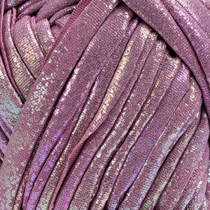 Fettuccia SILK&BAG MADREPERLA - Silke - 0018 - ROSA ANTICO MADREPERLA - LacariaRicami.Store