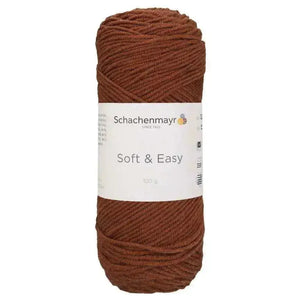 Lana SOFT & EASY - Schachenmayr - Colore: 00011 - Mattone - by LacariaRicami.Store