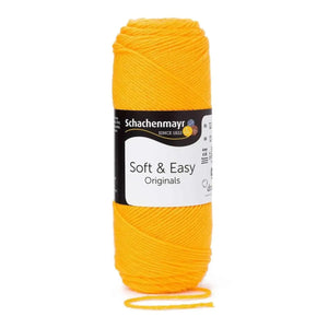 Lana SOFT & EASY - Schachenmayr - Colore: 00022 - Sole - by LacariaRicami.Store