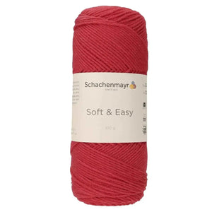 Lana SOFT & EASY - Schachenmayr - Colore: 00033 - Salsa - by LacariaRicami.Store